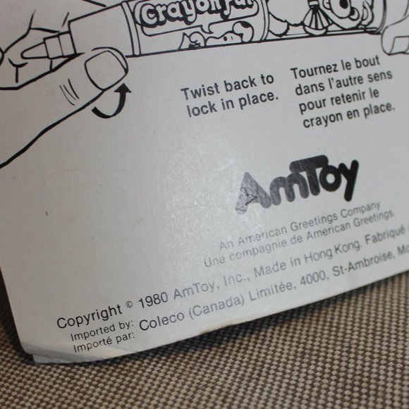 3/$28❤️vintage sealed 1980 Crayon Pal AmToy doll playmate Crayola No.1181 Coleco - Picture 7 of 7